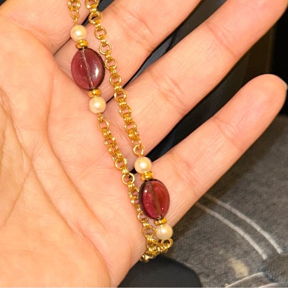 Vintage Avon beaded necklace - Picture 3 of 4